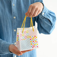 ヘッズ 和模様キューブバッグー2/カラフル JTC-2B 1セット（1袋（20枚入）×10）