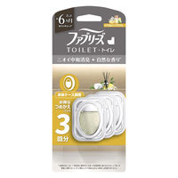 ファブリーズトイレ用消臭芳香剤 シトラス&オレンジブロッサムの香り 6.3mL 詰め替え 1セット（1パック（3個入）×3） P＆G