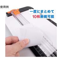 Trimate AFFらくらくペーパーカッター スライド式 最大裁断枚数10枚 AFF-RPK001 1個 60-7278-30（直送品）