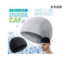 Trimate 冷感ヘルメットインナー グレー AFF-HKS004-GL 1個 60-5660-98（直送品）