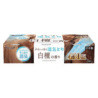 ドライ＆ドライUP 除湿剤 白檀の香り 450mL 1セット（1パック（3個入）×2） タンクタイプ　使い捨て 白元アース