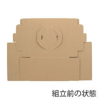 シモジマ ケーキ箱 ネオクラフト キャリーデコBOX 5号 004248411 1セット(1袋(10個入)×10)（直送品）