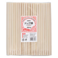 シモジマ ヘイコードッグ棒 16cm 約100本 004636905 1セット(1袋(約100本入)×10)（直送品）