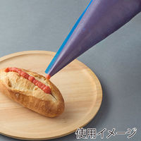 シモジマ ポリエチレン絞り袋 22.5ー40 ブルー 006770826 1セット(1袋(100枚入)×20)（直送品）