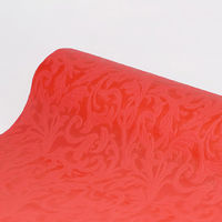 シモジマ フラワーラッピングロール マリアージュ NO.6 レッド 006778246 1セット(1本×20)（直送品）