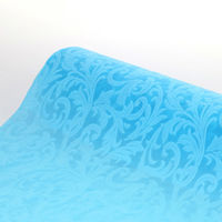 シモジマ フラワーラッピングロール マリアージュ NO.8 ライトブルー 006778248 1セット(1本×20)（直送品）