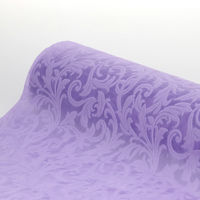 シモジマ フラワーラッピングロール マリアージュ NO.12 ライラック 006778252 1セット(1本×20)（直送品）