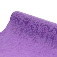 シモジマ フラワーラッピングロール マリアージュ NO.13 ラベンダー 006778253 1セット(1本×20)（直送品）