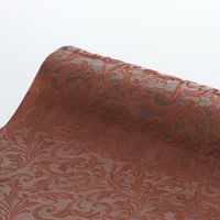 シモジマ フラワーラッピングロール マリアージュ NO.14 チョコレート 006778254 1セット(1本×20)（直送品）