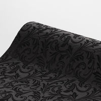 シモジマ フラワーラッピングロール マリアージュ NO.15 ブラック 006778255 1セット(1本×20)（直送品）