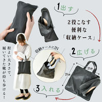 ディーエーピーネットワーク 携帯スリッパ チャコール Lサイズ bon012_CH-L 1足（直送品）