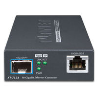 PLANET Technology 10GBASE-T 10GBASE-X SFP+メディアコンバータ XT-715A 1台（直送品）