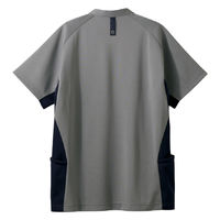 住商モンブラン スクラブ メンズ 半袖 ブルー/ネイビー S MS859-39 1枚（直送品）