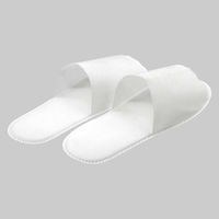 システムポリマー 使い切り　不織布スリッパ　前開き　個包装　使い捨て　1セット（50足入）