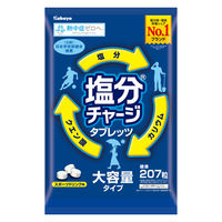 暑さ対策 塩分補給 塩分対策  塩分チャージタブレッツ BIG 650g 1セット（1個×3）
