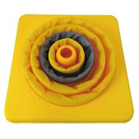 ミズケイ 伸縮式三角コーン 41cm(オレンジ) 8201021 1本