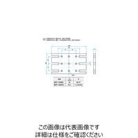 シグマ光機 ベースプレート M6・インチ用 0.13kg BSP-120UU 1個 61-6962-38（直送品）