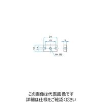 シグマ光機 ベースプレート M2用 0.004kg BSP-24 1個 61-6962-39（直送品）