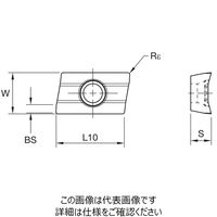 WIDIA ショルダーミル M680用インサート(2025362) XPHT160412 THM 1セット(10個)（直送品）