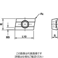 WIDIA ショルダーミル M680用インサート(5427397) XPHT160412L WK15CM 1セット(10個)（直送品）
