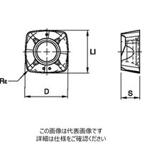 WIDIA 高送りミル VXFー07用インサート(6595820) XPPT070308ERMM WS40PM 1セット(10個)（直送品）
