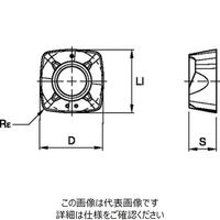 WIDIA 高送りミル VXFー07用インサート(6595769) XPPW070310SRMH WU10PM 1セット(10個)（直送品）