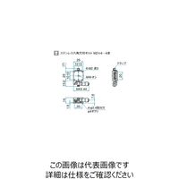 シグマ光機 X軸ボールガイドアルミステージ サイズ25×25mm 39.2N(4.0kgf) TADCー251S 1個 61-6997-75（直送品）