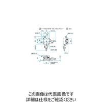 シグマ光機 XY軸アルミクロスローラステージ サイズ40×40mm TAMー402CFP 1個 61-6969-83（直送品）
