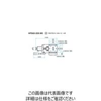 シグマ光機 ハイパフォーマンスステージ 60×60mm HPS60-20X-M5 1個 61-6985-67（直送品）