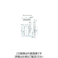 シグマ光機 Z軸ロングスチールステージ(垂直面取付) サイズ60×120mm TSDー60121SZ 1個 61-6973-72（直送品）