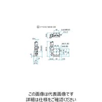 シグマ光機 Z軸アルミクロスローラステージ(垂直) サイズ40×40mm TAMー403LWP 1個 61-6973-81（直送品）
