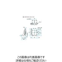 シグマ光機 Z軸アルミクロスローラステージ(垂直) サイズ60×60mm TAMー603L 1個 61-6973-91（直送品）