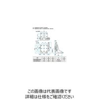 シグマ光機 Z軸アルミクロスローラステージ(垂直) サイズ65×65mm TAMー653RLUU 1個 61-6973-98（直送品）