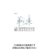 シグマ光機 小型芯出し式レンズホルダー 適応素子サイズφA:φ15mm 有効径φB:φ12mm LHCMー15 1個 61-6992-81（直送品）