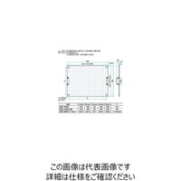 シグマ光機 ブレッドボード 450×600mm M6タップ OBC-4560-M6 1個 61-6962-67（直送品）