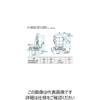 シグマ光機 XYZ軸スチールステージ(垂直) サイズ65×65mm TSDー655SLUU 1個 61-6976-99（直送品）