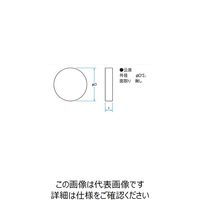 シグマ光機 フロートガラスウィンドウ φ25.4mm 厚さ2±0.4mm OPFL-25.4C02-P 1個 61-6949-18（直送品）