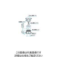 シグマ光機 Cマウントアダプタ CACMー2 芯出し調整範囲φ2mm 焦点調整範囲3mm 1個 61-6958-27（直送品）