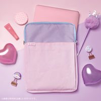 ソニック クッション付スクールPCケース Mサイズ シフトプラス キャンディ バイオレット LS-5593-V 1個