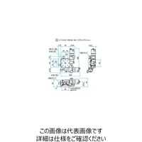 シグマ光機 XY軸アルミクロスローラステージ サイズ40×40mm TAMー402SWP 1個 61-6969-89（直送品）