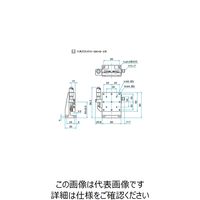 シグマ光機 Z軸スチールステージ(垂直) サイズ60×60mm TSDー603L 1個 61-6973-13（直送品）