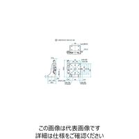 シグマ光機 Z軸アルミクロスローラステージ(垂直) サイズ80×80mm TAMー803L 1個 61-6974-12（直送品）