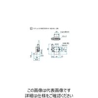 シグマ光機 Z軸アルミステージ(垂直) サイズ25×25mm TADCー253L 1個 61-6974-14（直送品）