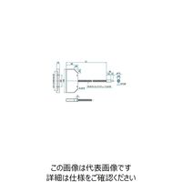 LEDスポット照明用ライトガイド ラインタイプ 1500mm S1L100-1500F-R 61-6986-24（直送品）