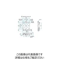 シグマ光機 X軸アルミクロスローラステージ サイズ80×80mm TAMー801S 1個 61-6971-06（直送品）
