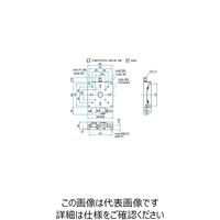 シグマ光機 X軸アルミクロスローラステージ サイズ80×80mm TAMー801SFP 1個 61-6971-11（直送品）