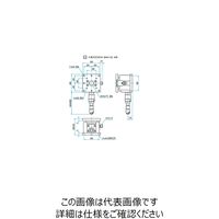 シグマ光機 Z軸フラットスチールステージ サイズ60×60mm TSDー603DM 1個 61-6972-71（直送品）