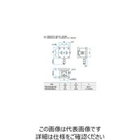 シグマ光機 Z軸フラットスチールステージ(天地逆転) サイズ65×65mm TSDー653UDUU 1個 61-6972-81（直送品）