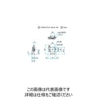 シグマ光機 Z軸スチールステージ(垂直) サイズ25×25mm TSDー253LFP 1個 61-6972-94（直送品）