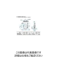 シグマ光機 Z軸スチールステージ(垂直) サイズ40×40mm TSDー403RL 1個 61-6972-97（直送品）